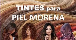 [MEJORES] TINTES de Cabello para PIEL MORENA #pielmorena #tintes