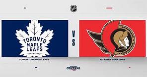 NHL Pre-Season Highlights | Maple Leafs vs. Senators - September 24, 2023