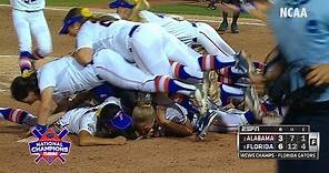 Florida Softball: WCWS Final Out