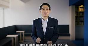 Message from NEC Corporation CEO, Takayuki Morita: Contributions through DX [NEC Official]