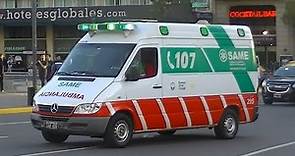 [15 min] Ambulancias en emergencia Buenos Aires
