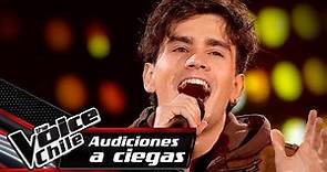 Nicolás Ruiz - Such a night | Audiciones a Ciegas | The Voice Chile