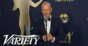 Michael Keaton's Full Speech at the 2022 SAG Awards