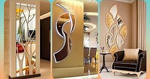 Home Decor 45 Wall Mirror Design Ideas To Brighten Your Home | Wall Decoration Ideas | Mirror Wall