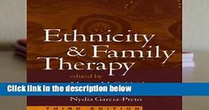 [NEW RELEASES]  Ethnicity and Family Therapy, Third Edition by