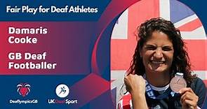 Fair Play for Deaf Athletes - Damaris Cooke Personal Statement