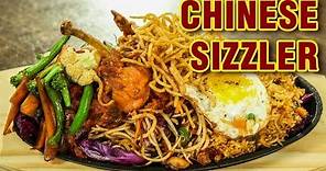 Chinese Sizzler Recipe | Chicken Sizzler Recipe | How To Make Chinese Sizzler | Varun Inamdar