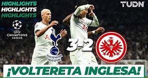 Highlights | Tottenham 3-2 Frankfurt | UEFA Champions League 22/23-J4 | TUDN