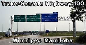 Trans-Canada Highway 100 - Perimeter Highway - Winnipeg, Manitoba, July, 2023