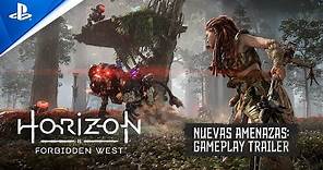 Horizon Forbidden West - Gameplay Tráiler 4K "NUEVAS AMENAZAS" PS5 en ESPAÑOL | PlayStation España