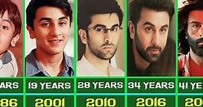 Ranbir Kapoor 1986-2023 age transformation journey । Ranbir kapoor face evolution journey 1986-2023