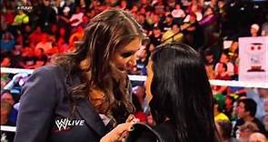Aj lee and Stephanie McMahon segment raw 6/17/13