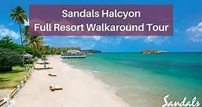 Sandals Halcyon Beach | Full Resort Walkabout Tour | An Insider Look With Your Sandals Experts