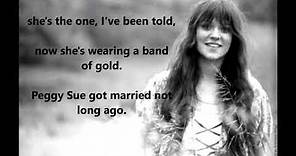 Peggy Sue Got Married THE HOLLIES with BUDDY HOLLY (with lyrics)