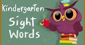 📖 52 Kindergarten Sight Words - How to Read - Dolch sightwords 📖