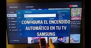 Programa el Encendido automático de tu televisor Samsung