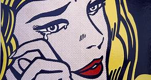 "Crying Girl" (1964) de Roy Lichtenstein - Exposition Roy Lichtenstein du 3 juillet 2013 au 4 novembre 2013