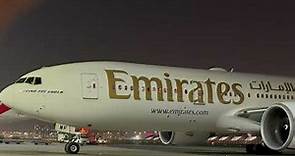Aircraft Boeing-777-200LR | Dubai International Airport