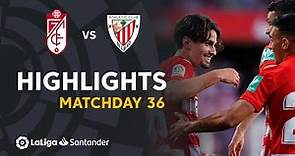 Resumen de Granada CF vs Athletic Club (1-0)