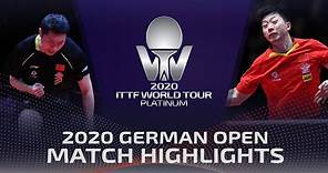 Ma Long vs Xu Xin | 2020 ITTF German Open Highlights (Final)