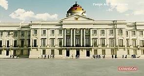 Un palacio legislativo, así lucía el plan original del Monumento a la Revolución