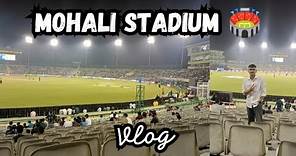Inderjit Singh Bindra Stadium Mohali vlog || #real #trending #viral #ground #cricket #teamindia