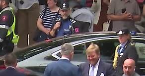 Felipe de España se mostró de lo más feliz con la visita de Willem-Alexander de Países Bajos en este encuentro de reyes #realeza #felipevi #willemalexander #reyes