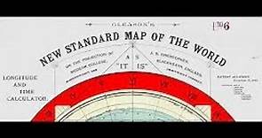 The Gleason's Map 1892 The Masterpiece of a Genius Flat Earth