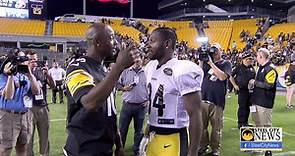 Santonio Holmes stops by Family Fest at Heinz Field this past ...