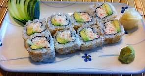 Sushi [como hacer California roll california rollo]