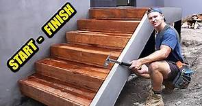 How to Build Stairs - The complete Job from Start to Finish