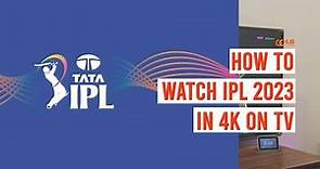 How to Watch IPL 2023 in 4K on TV via Jio Cinema and Jio TV App [Explained]