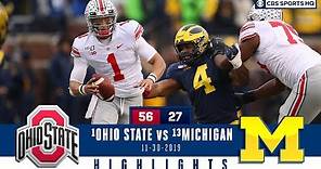 #2 Ohio State vs #10 Michigan Highlights: Buckeyes beat Wolverines for record run | CBS Sports HQ
