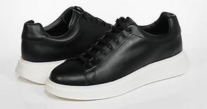 BOSS Hugo Boss Bulton Runner Leather Sneakers SKU: 9551936