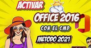 Como Activar Office 2016 sin Programas 100% Efectivo 【Con el CMD】