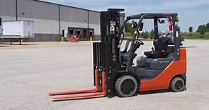 Toyota 8FGCU25 Forklift Demo