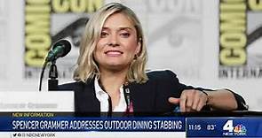 Actress Spencer Grammer Addresses Outdoor Dining Stabbing in NYC | NBC New York
