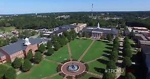 Troy University: Troy Campus From the Air