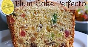 Como hacer un Plum Cake perfecto y SUPER FACIL