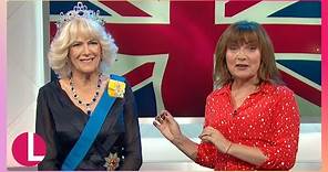 Lorraine Meets Queen's Camilla's Waxwork Double: But Are We Ready For A New Queen? | Lorraine