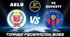 (2023-03-27) TORNEO FEDERACION 2023 CAT 2010 | AELU vs FC BECKETT (COPA PLATA A) - 12° FECHA