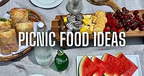 Picnic Food Ideas! | WHATS IN MY PICNIC BASKET