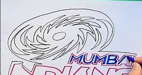 Mumbai Indians Logo drawing