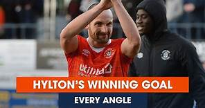 EVERY ANGLE | Danny Hylton's winning goal against Derby County! 🙌