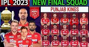 IPL 2023 Punjab Kings Squad | PBKS Team Full & New Squad 2023 | PBKS Squad 2023 | PBKS Team 2023