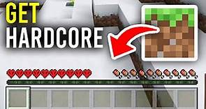 How To Get Hardcore Mode In Minecraft Bedrock - Full Guide