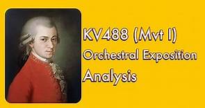 Mozart Piano Concerto No.23 (Movement I) - Analysis of the Orchestral Exposition