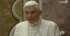 Discorso di Benedetto XVI nel 65esimo anniversario della sua ordinazione sacerdotale
