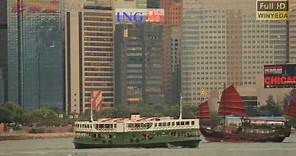 Full HD 1080p HD香港維多利亞港Victoria Harbour夜風華燈光秀-(2)影片素材拍攝W0015
