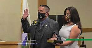 Commissioner Steven Michael Quezada Oath of Office 2021